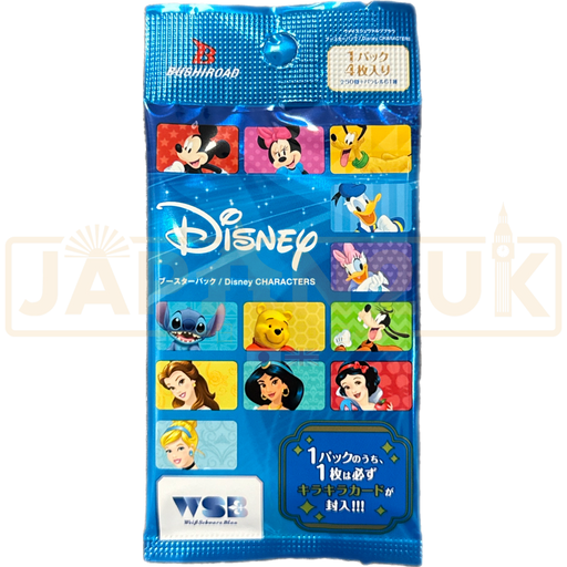 Weiss Schwarz Blau Disney Characters Japanese Booster Pack