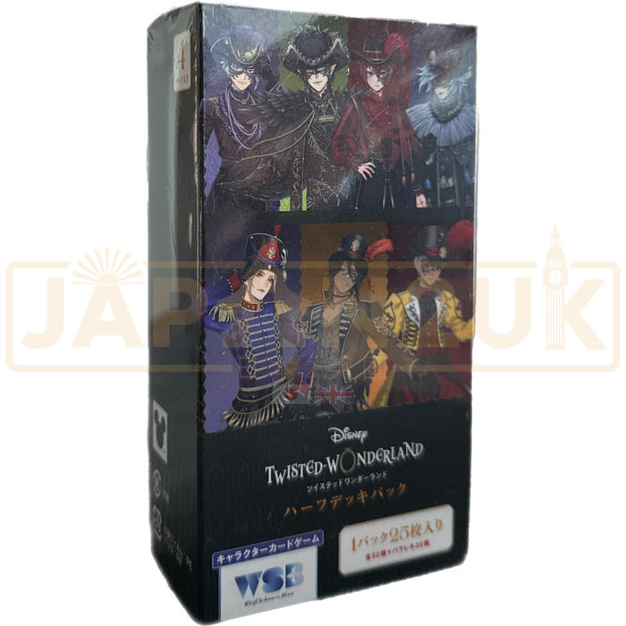 Weiss Schwarz Blau Disney Twisted Wonderland Half Deck Japanese Booster Box