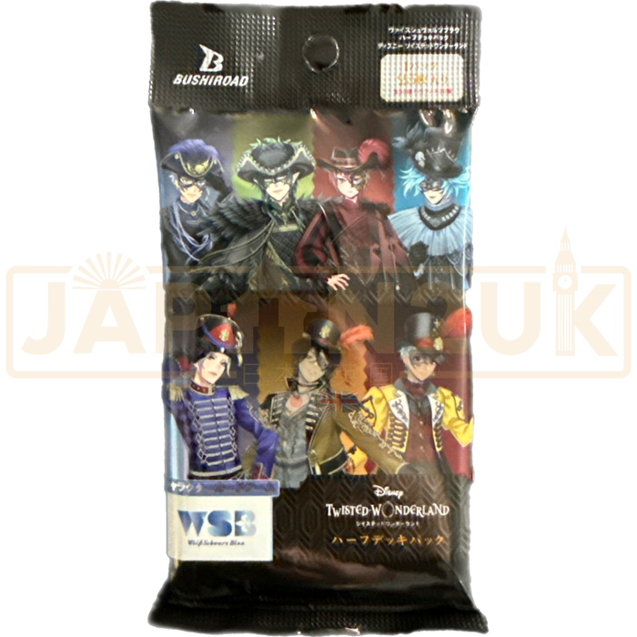 Weiss Schwarz Blau Disney Twisted Wonderland Half Deck Japanese Booster Pack