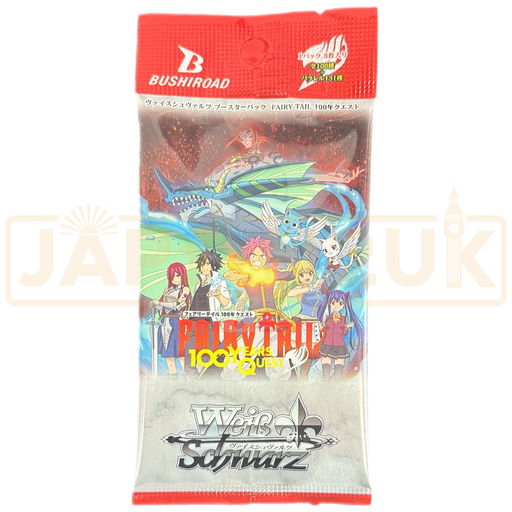 Weiss Schwarz Fairy Tail 100 Years Quest Japanese Booster Pack