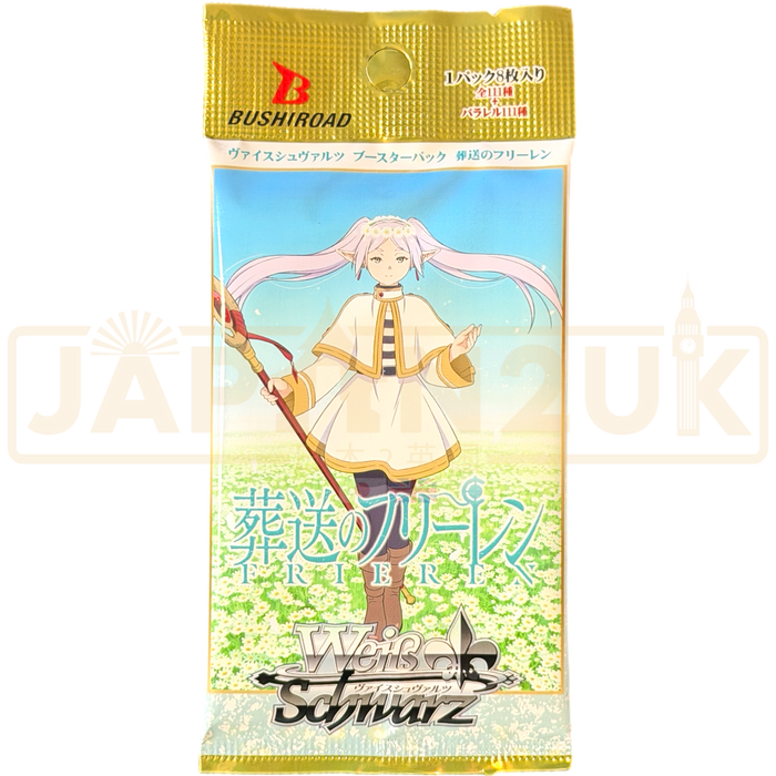 frieren booster box Weiss Schwarz Frieren Beyond Journey's End Japanese Booster Pack — Japan2UK