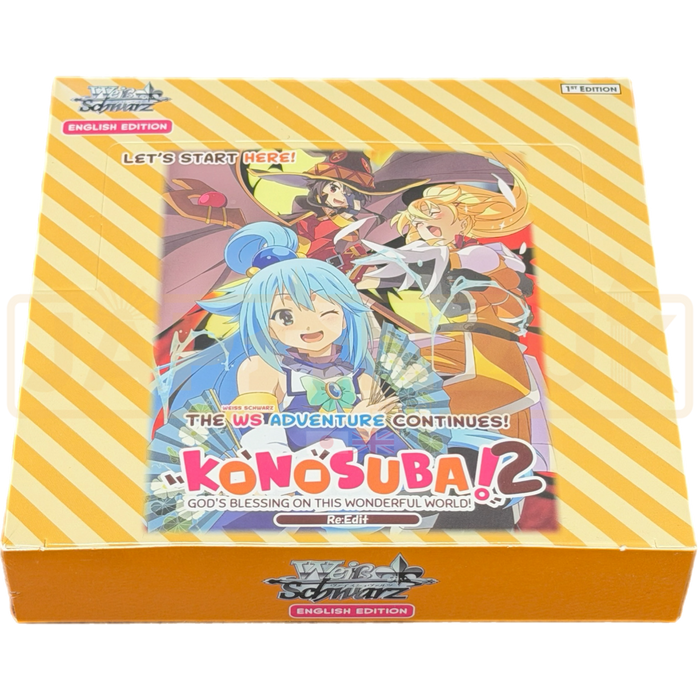 Weiss Schwarz KonoSuba God's Blessing on This Wonderful World! Vol. 2 English Booster Box