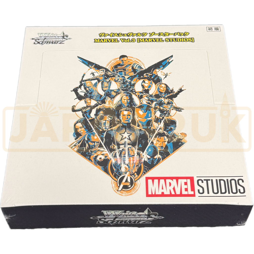 Weiss Schwarz Marvel Collection Vol. 3 Marvel Studios Japanese Booster Box Weiss Schwarz Marvel Collection Vol. 3 Marvel Studios Japanese Booster Box