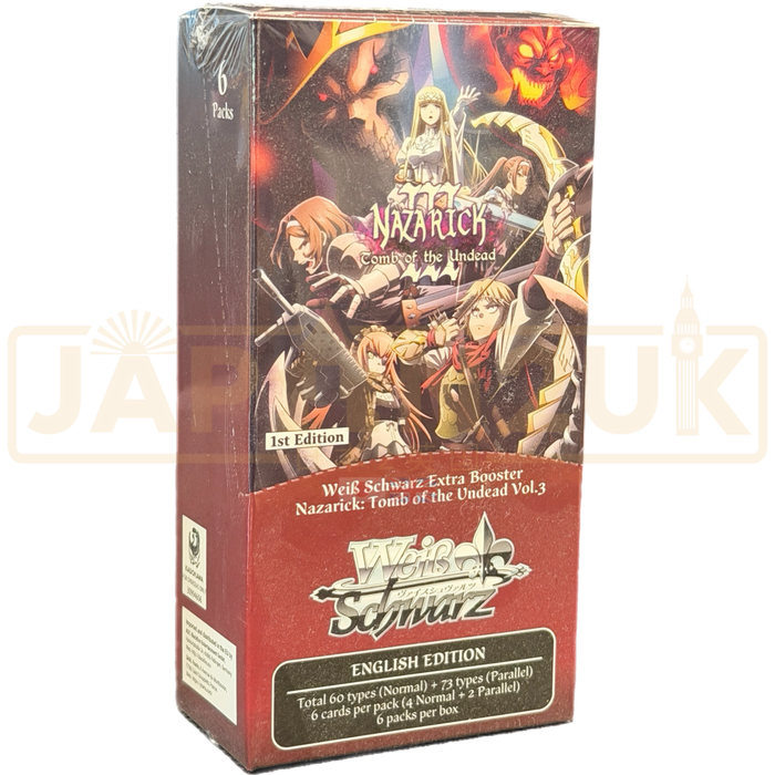 Weiss Schwarz Nazarick Tomb of the Undead English Extra Booster Box