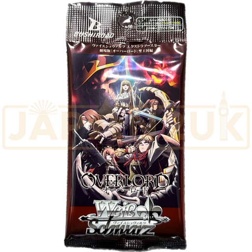 Weiss Schwarz Overlord The Sacred Kingdom Movie Japanese Booster Pack