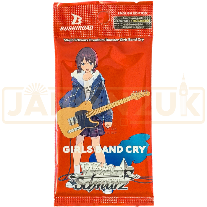 Weiss Schwarz Premium Girls Band Cry English Booster Pack