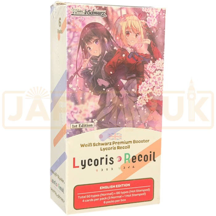 Weiss Schwarz Premium Lycoris Recoil English Booster Box
