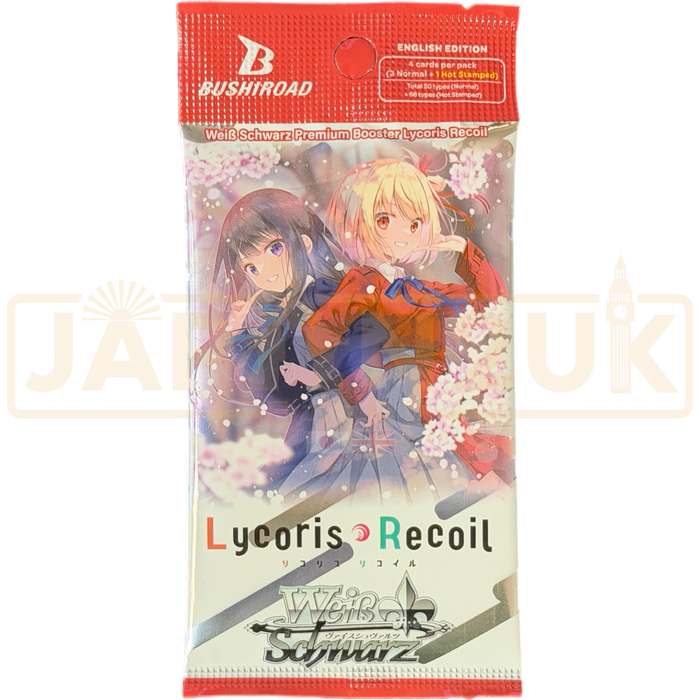 Weiss Schwarz Premium Lycoris Recoil English Booster Pack