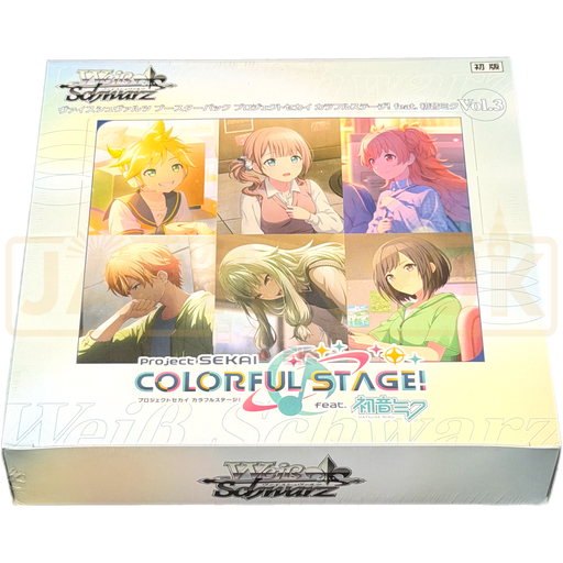 Weiss Schwarz Project Sekai Colourful Stage! Vol. 3 feat. Hatsune Miku Japanese Booster Box