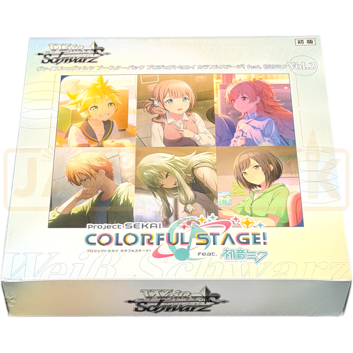 Weiss Schwarz Project Sekai Colourful Stage! Vol. 3 feat. Hatsune Miku Japanese Booster Box