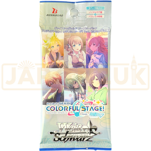 Weiss Schwarz Project Sekai Colourful Stage! Vol. 3 feat. Hatsune Miku Japanese Booster Pack