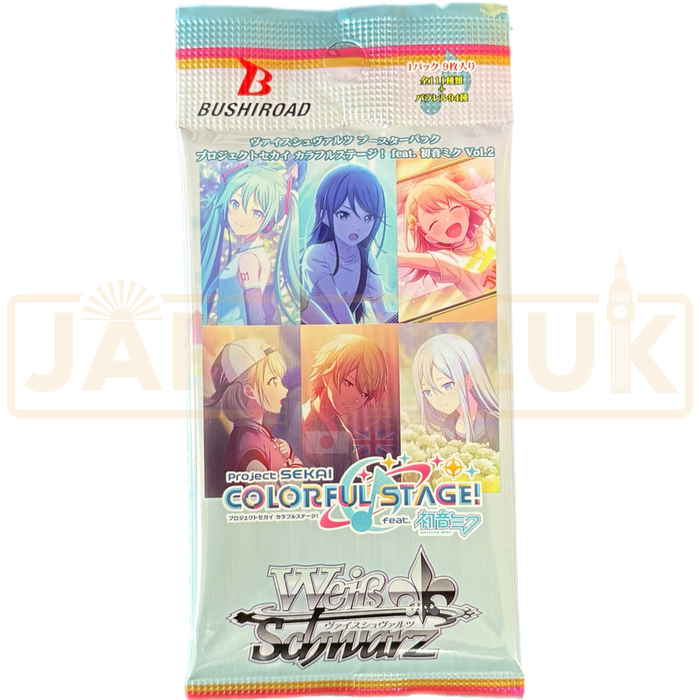 Weiss Schwarz Project Sekai Colourful Stage! Vol 2 Japanese Booster Pack