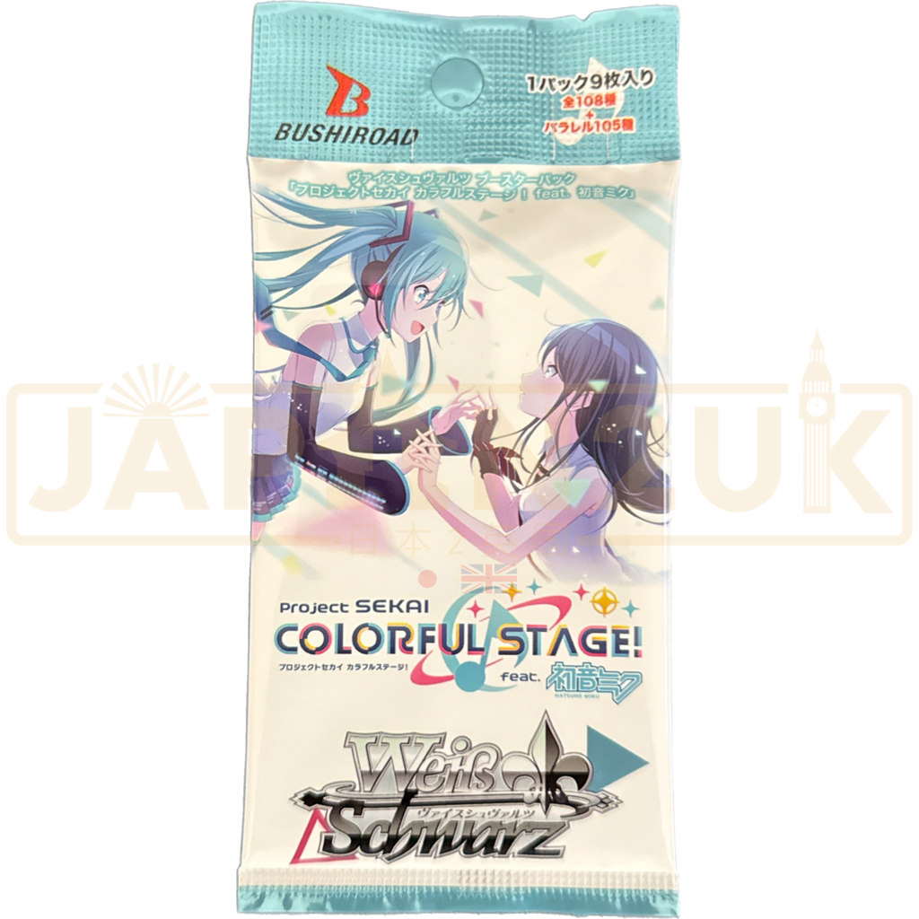 hatsune miku booster box Weiss Schwarz Project Sekai Colourful Stage! Vol. 1 feat. Hatsune Miku —  Japan2UK