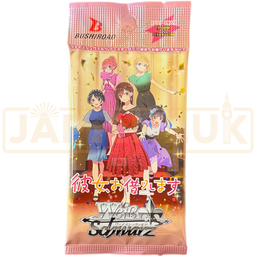 Weiss Schwarz Rent-A-Girlfriend Vol. 2 Japanese Booster Pack