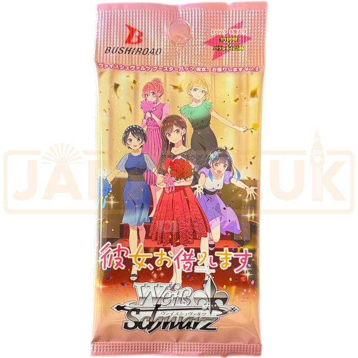 Weiss Schwarz Rent-A-Girlfriend Vol. 2 Japanese Booster Pack