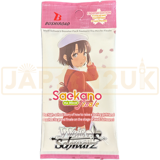 Weiss Schwarz Saekano How to Raise a Boring Girlfriend Movie Finale English Booster Pack