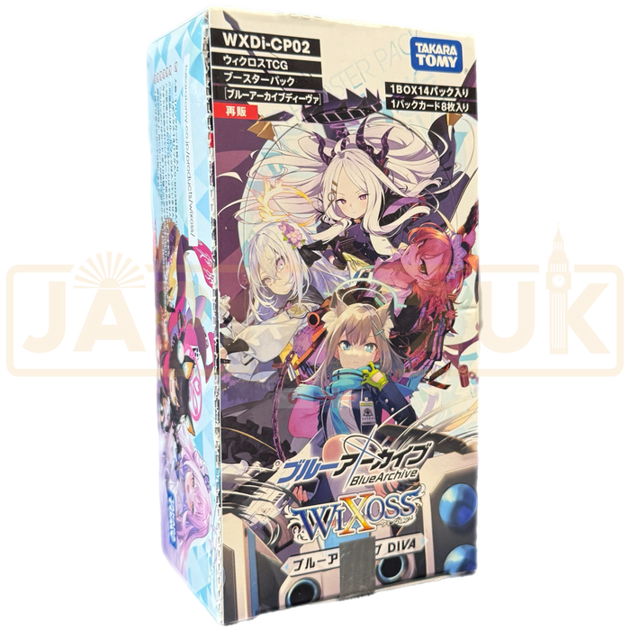 Wixoss Blue Archive DIVA WXDi-CP02 Japanese Booster Box