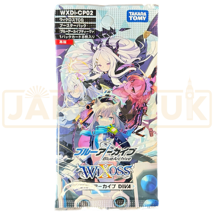 Wixoss Blue Archive DIVA WXDi-CP02 Japanese Booster Pack
