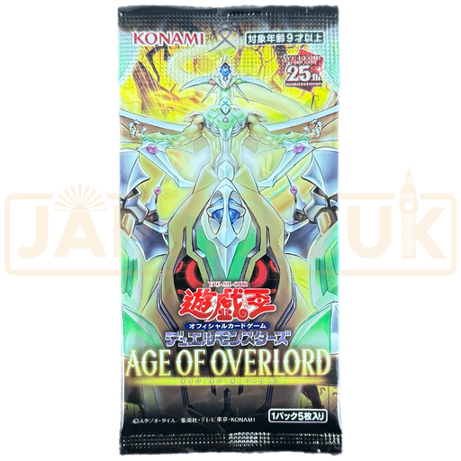Yu-Gi-Oh! Age Of Overlord CG 1890 Japanese Booster Pack