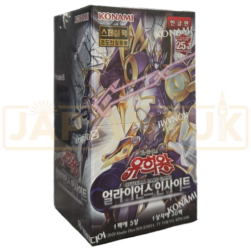 alliance insight booster box Yu-Gi-Oh! Alliance Insight ALIN-KR Korean Booster Box