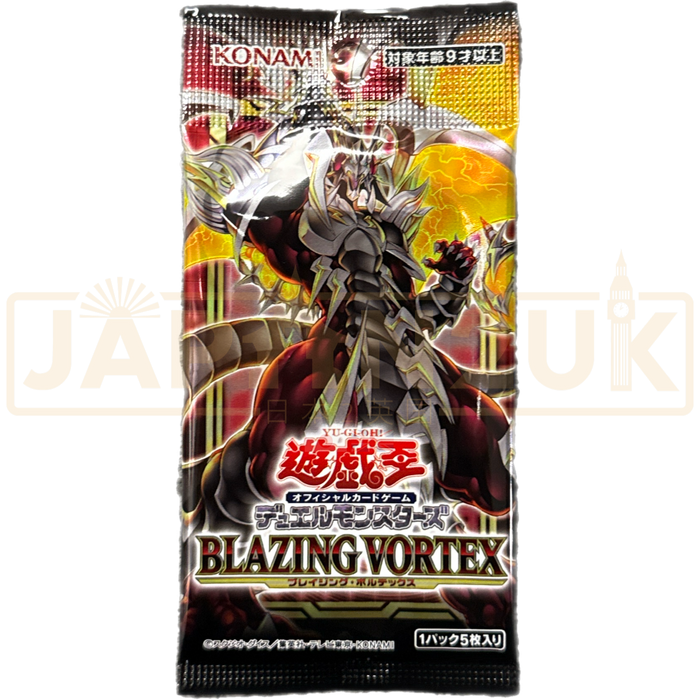 Yu-Gi-Oh! Blazing Vortex CG 1702 Japanese Booster Pack