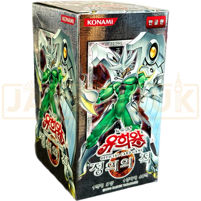 Yu-Gi-Oh! Enemy of Justice EOJ-KR Korean Booster Box