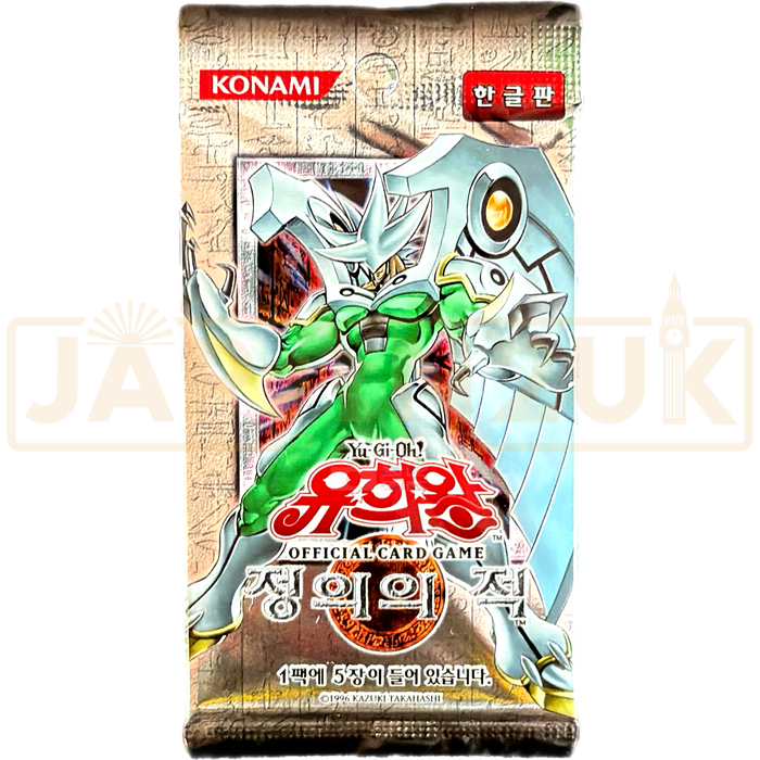 Yu-Gi-Oh! Enemy of Justice EOJ-KR Korean Booster Pack
