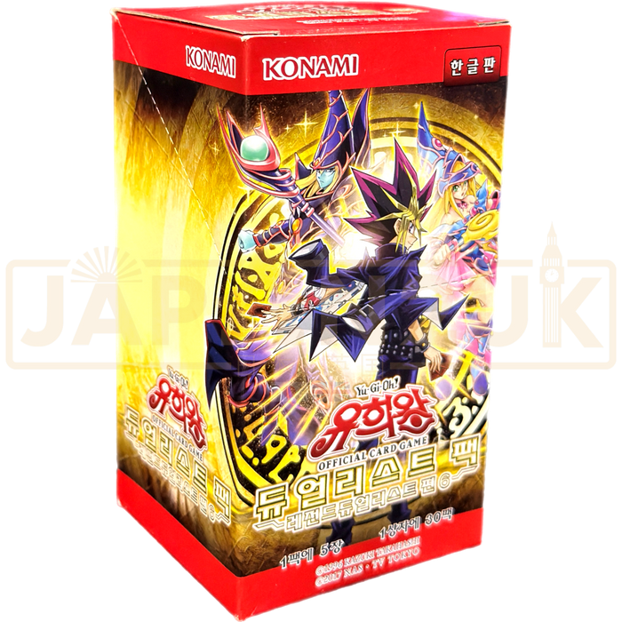 Yu-Gi-Oh! Legend Duelist 6 DP23-KR Korean Booster Box