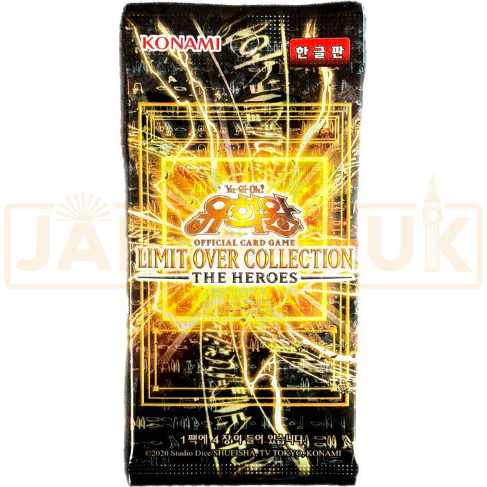 Yu-Gi-Oh! Limit Over Collection The Heroes LOCH-KR Korean Booster Pack