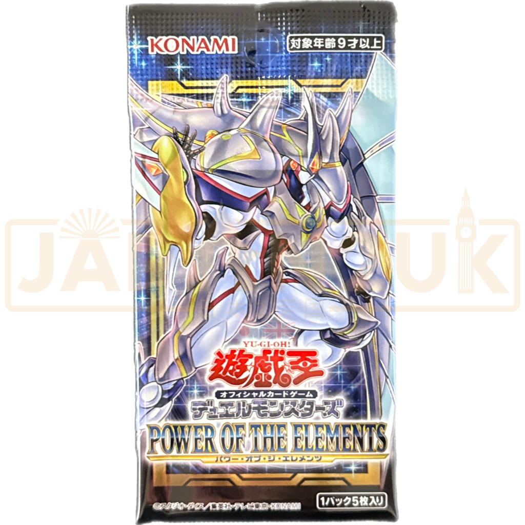 power of elements booster box Yu-Gi-Oh! Power Of The Elements CG 1793 Japanese Booster Pack — Japan2UK