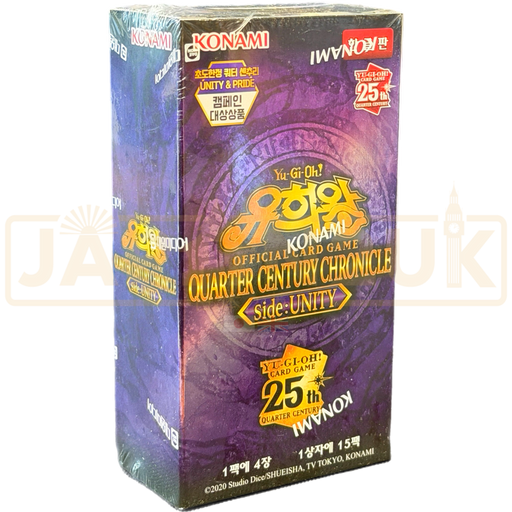Yu-Gi-Oh! Quarter Century Chronicle Side: Unity QCCU-KR Korean Booster Box