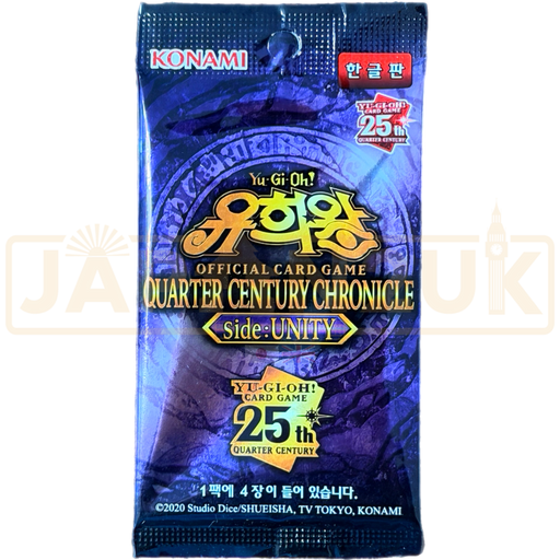 Yu-Gi-Oh! Quarter Century Chronicle Side: Unity QCCU-KR Korean Booster Pack