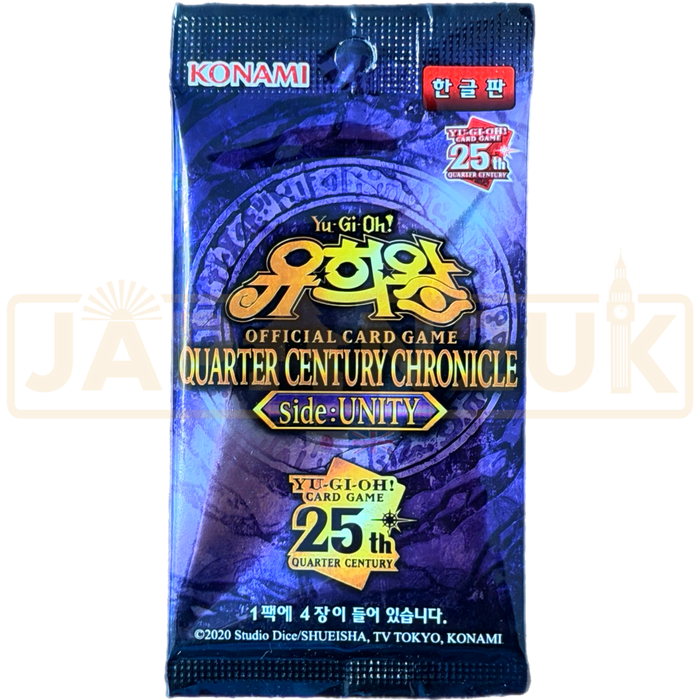 Yu-Gi-Oh! Quarter Century Chronicle Side: Unity QCCU-KR Korean Booster Pack