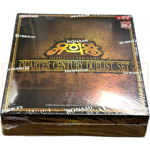 Yu-Gi-Oh! Quarter Century Duelist Set QCDB-KR Korean Booster Box