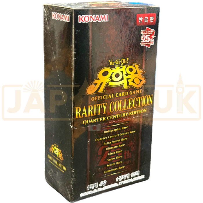 Yu-Gi-Oh! Rarity Collection Quarter Century Edition RC04-KR Korean Booster Box
