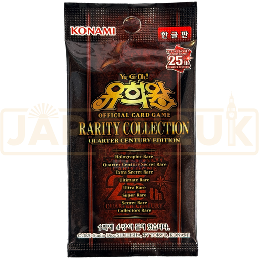 Yu-Gi-Oh! Rarity Collection Quarter Century Edition RC04-KR Korean Booster Pack