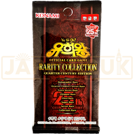 Yu-Gi-Oh! Rarity Collection Quarter Century Edition RC04-KR Korean Booster Pack