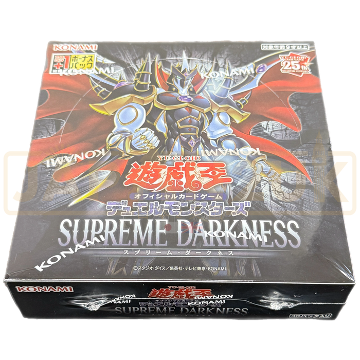 Konami Yu-Gi-Oh! Duel Monsters Supreme Darkness Booster Box Japan TCG Konami Yu-Gi-Oh! Duel Monsters Supreme Darkness Booster Box Japan TCG