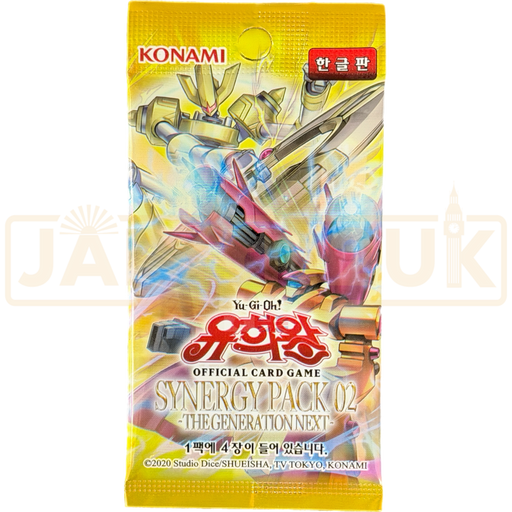 Yu-Gi-Oh! Synergy Pack 02 The Generation Next SYP2-KR Korean Booster Pack