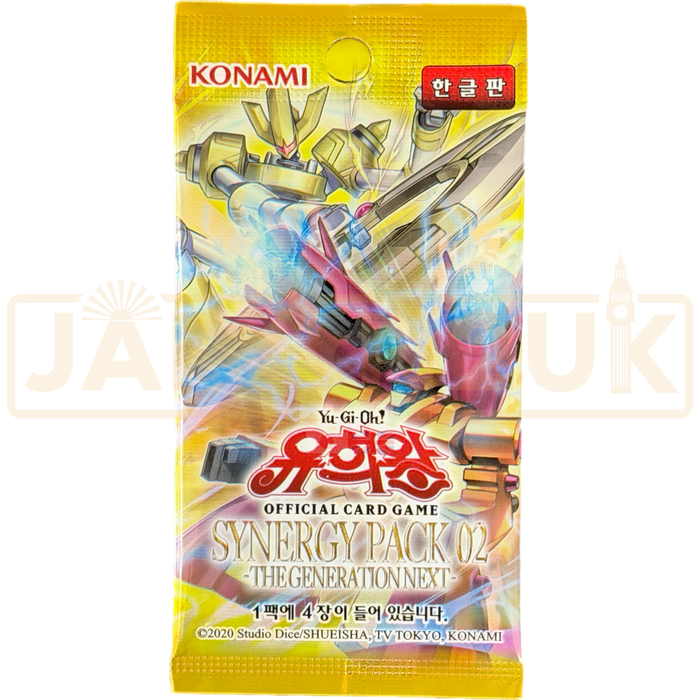 Yu-Gi-Oh! Synergy Pack 02 The Generation Next SYP2-KR Korean Booster Pack