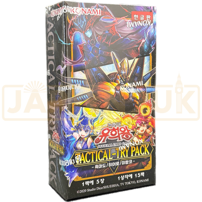 Yu-Gi-Oh! Tactical-Try Pack Dark Magic / HERO / Mikanko TTP1-KR Korean Booster Box