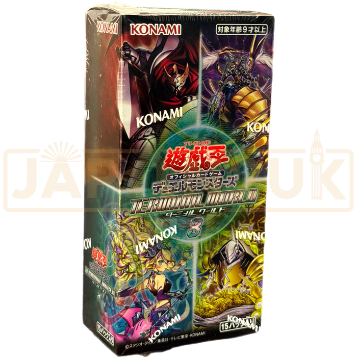 Yu-Gi-Oh! Terminal World 3 CG 2055 Japanese Booster Box