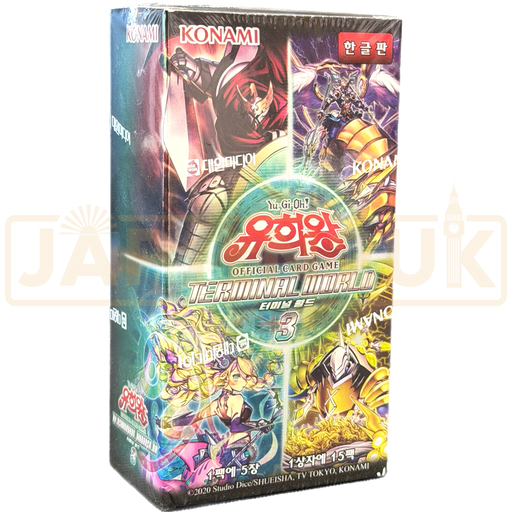 Yu-Gi-Oh! Terminal World TW03-KR Korean Booster Box