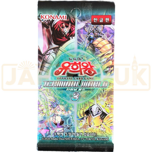 Yu-Gi-Oh! Terminal World TW03-KR Korean Booster Pack