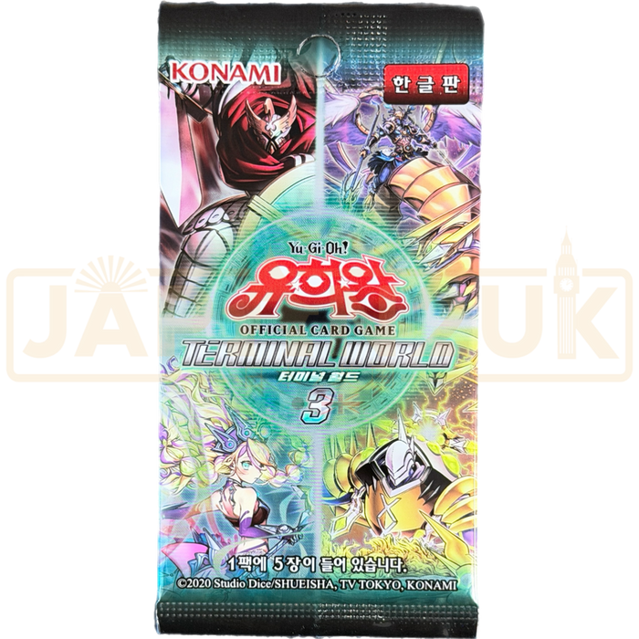 Yu-Gi-Oh! Terminal World TW03-KR Korean Booster Pack