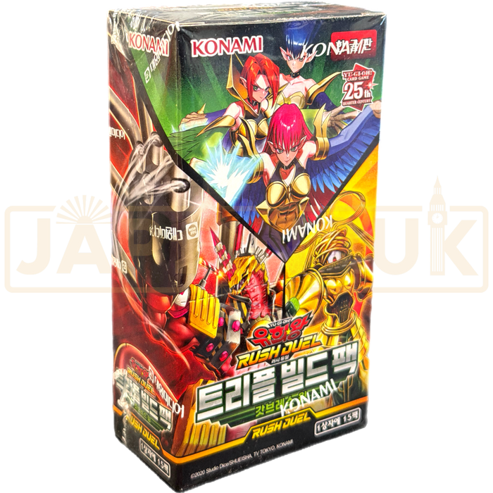 Yu-Gi-Oh! Triple Build Pack Godbreath Wing RD/TB01-KR Korean Booster Box