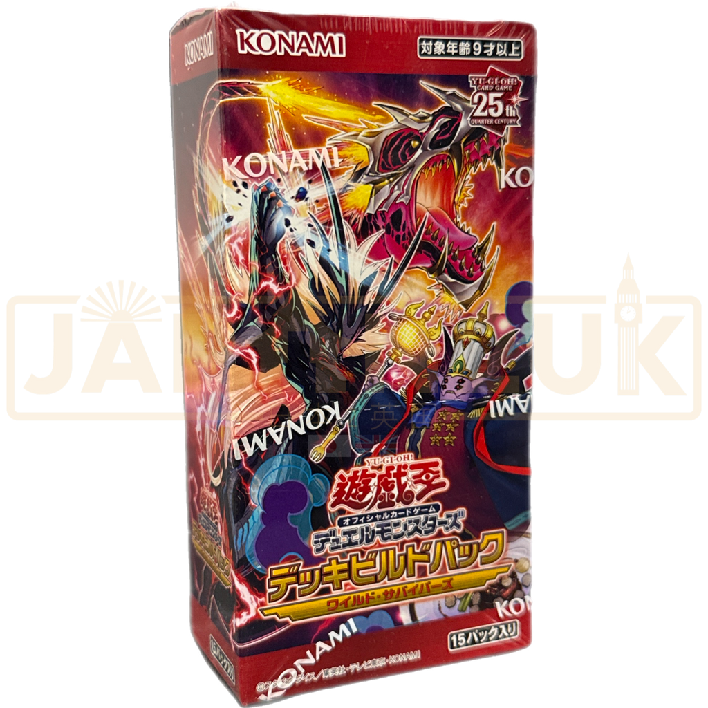yugioh wild survivors booster box Yu-Gi-Oh! Wild Survivors CG 1869 Japanese Booster Box — Japan2UK