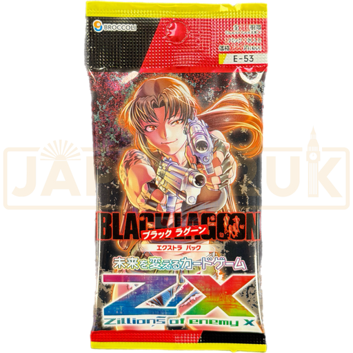 Z/X Zillions of Enemy X Black Lagoon E-53 Japanese Booster Pack