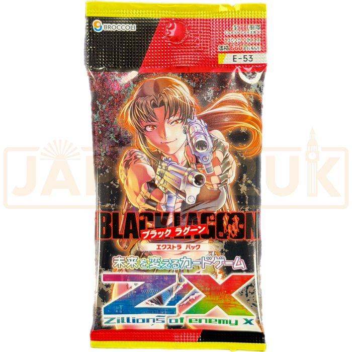 Z/X Zillions of Enemy X Black Lagoon E-53 Japanese Booster Pack