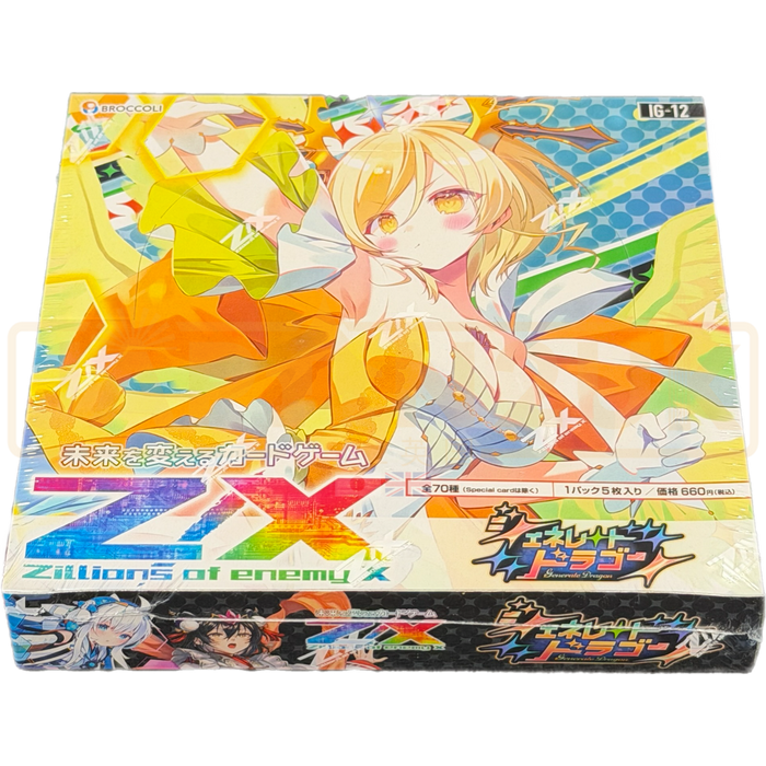 Z/X Zillions of Enemy X Generate Dragon IG-12 Japanese Booster Box